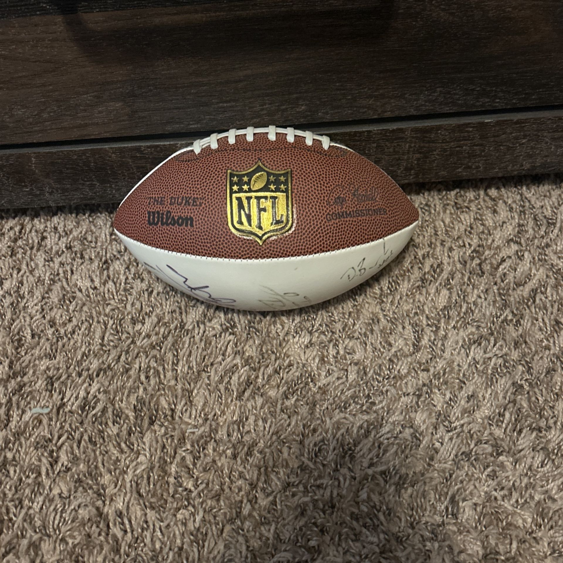 Wilson NFL Signed By 2018 Chicago Bears Football