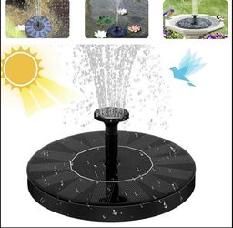 Fountain solar light