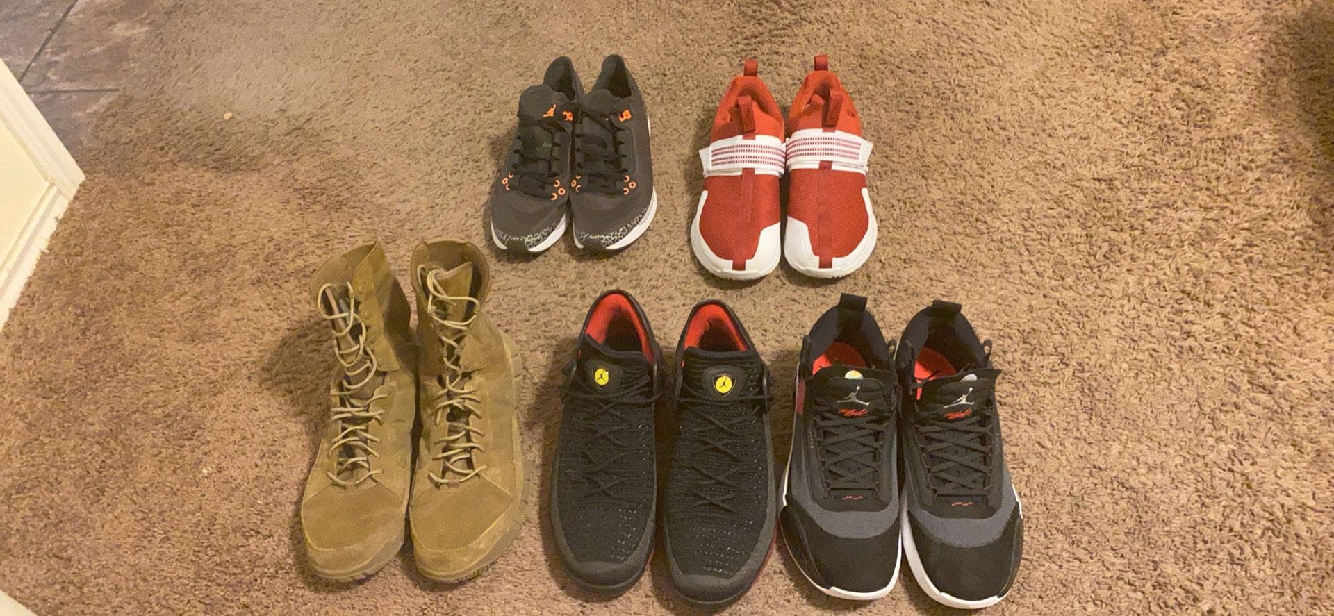 Jordan’s and Oakley Boots