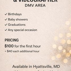 Event Photographer/Videographer