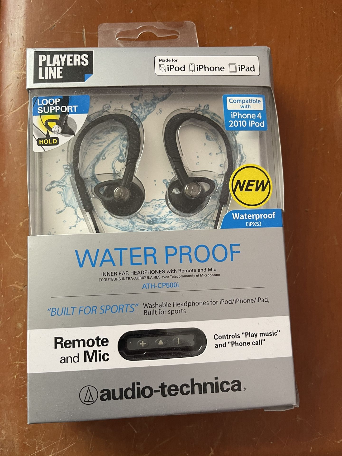 Audio Technica Water Proof Earbuds