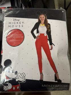 Mickey Mouse Costume Adult 14-16