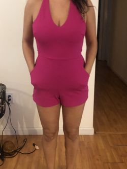 Pink Romper Size Small