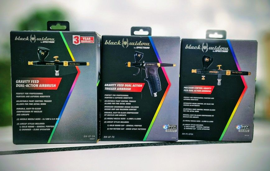 BLACK WIDOW AIRBRUSH GUNS
