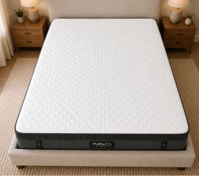 Puffy Royal Hybrid Cal King Mattress - Like New Condition