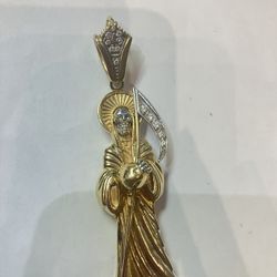 14k Gold Pendant #110338-11 MJ