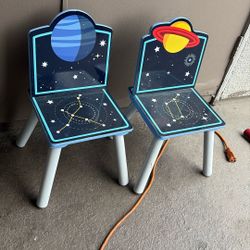 Kids Planet Wooden Chairs 
