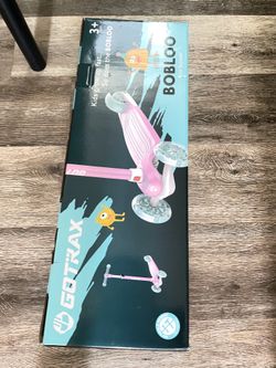 3-Wheel Light-Up Kick Scooter for Boys and Girls Ages 3~8, LED Lighted Ride on Toys for toddlers  Brand new, sealed   Only pickup