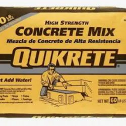 Bags Of Concrete $5 A Bag