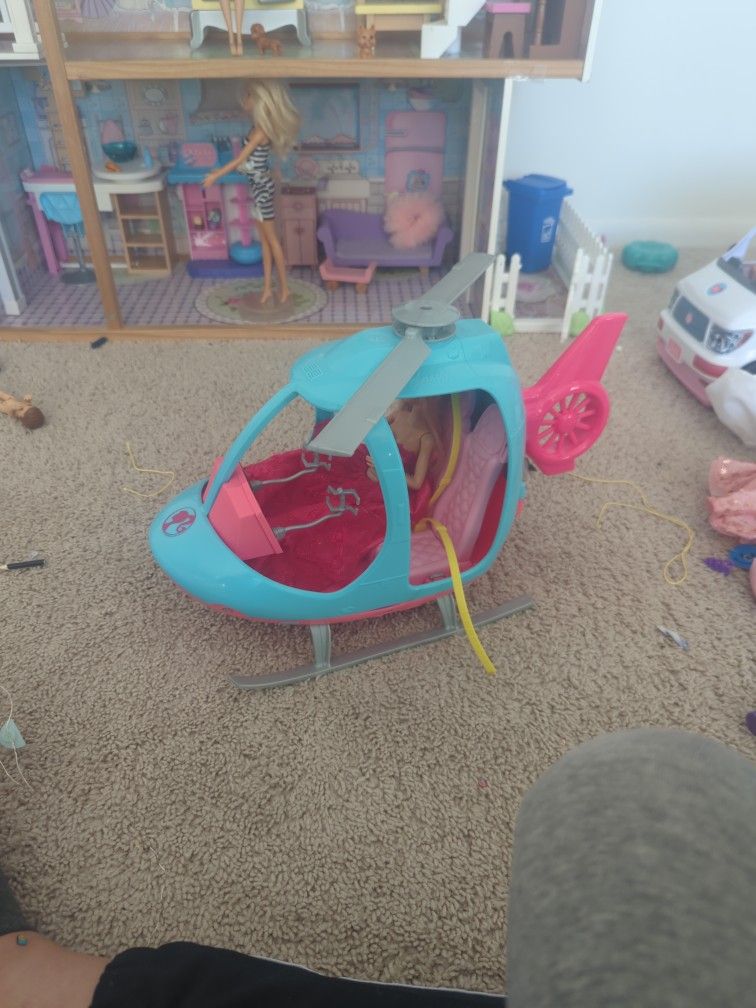 Barbie Helicopter 