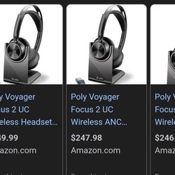 Voyager Focus 2 UC Wireless Headset