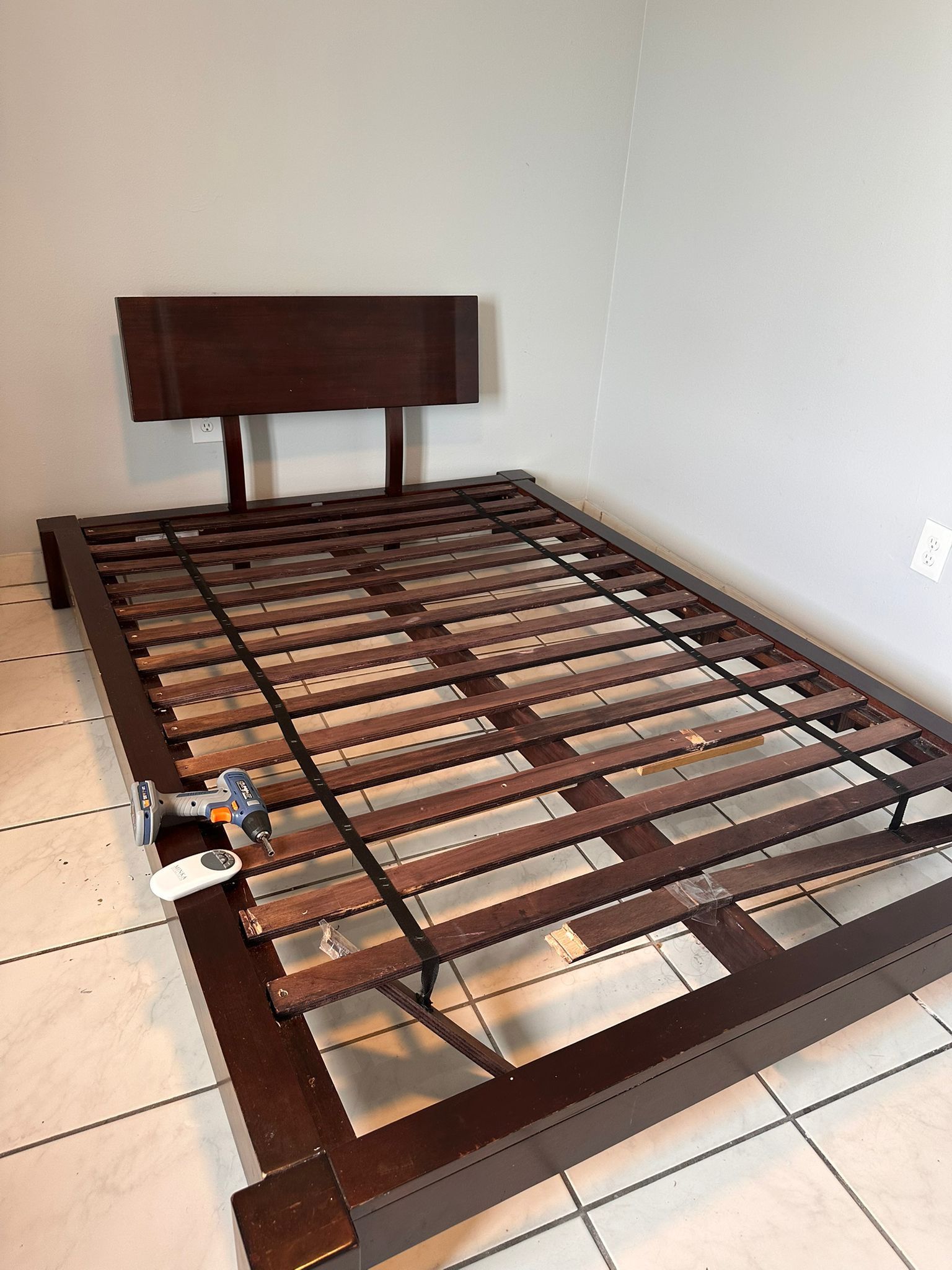 Queen Bed And Table For Free