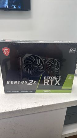 MSI Gaming GeForce RTX 3060 12GB 15 Gbps GDRR6 192-Bit HDMI/DP PCIe 4 Torx Twin Fan Ampere OC Graphics Card