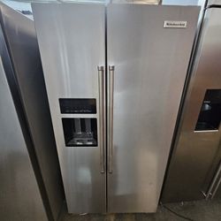 Kitchenaid Side By Side Stainless Steel Refrigerator