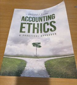 Accounting Ethics, A Practicle Approach, 2e