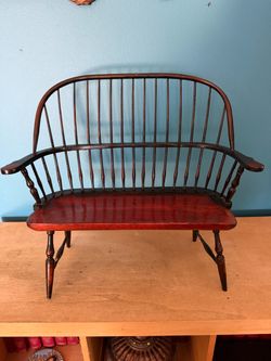 Vintage Wooden Bench for Display/Doll