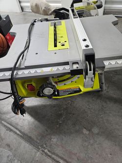 Table saw with stand