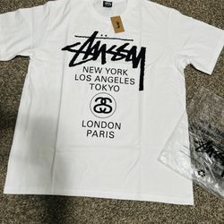 Black And White Stussy Shirt