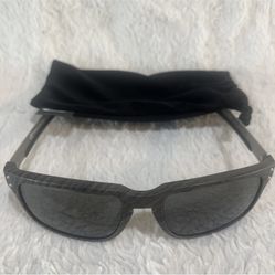 Oakley Holbrook Mix Square Lightweight Sunglasses Brown Frame Metal Tinted Lens
