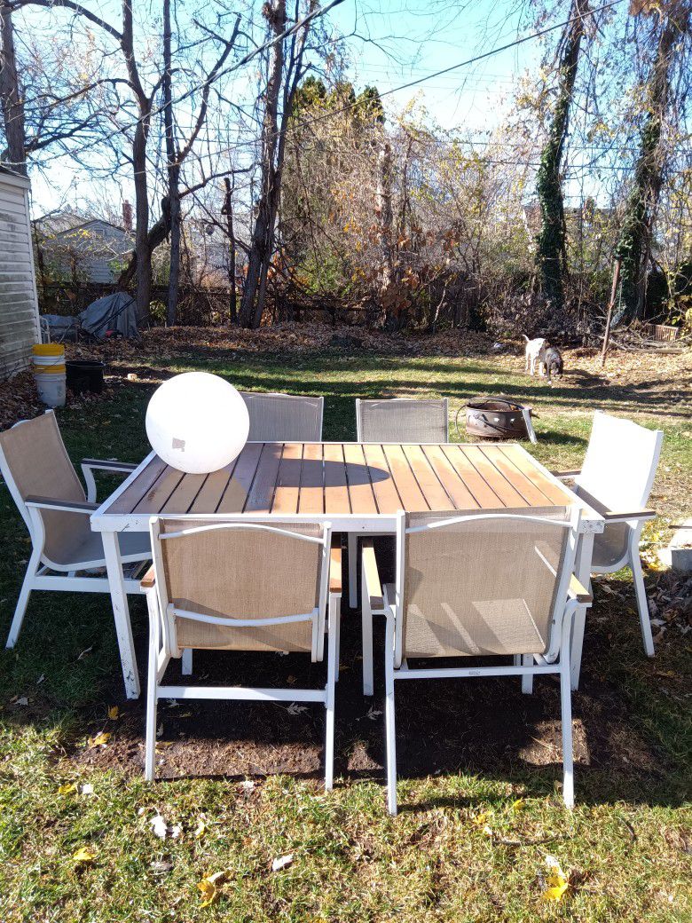 Outdoor Table And Chair Set