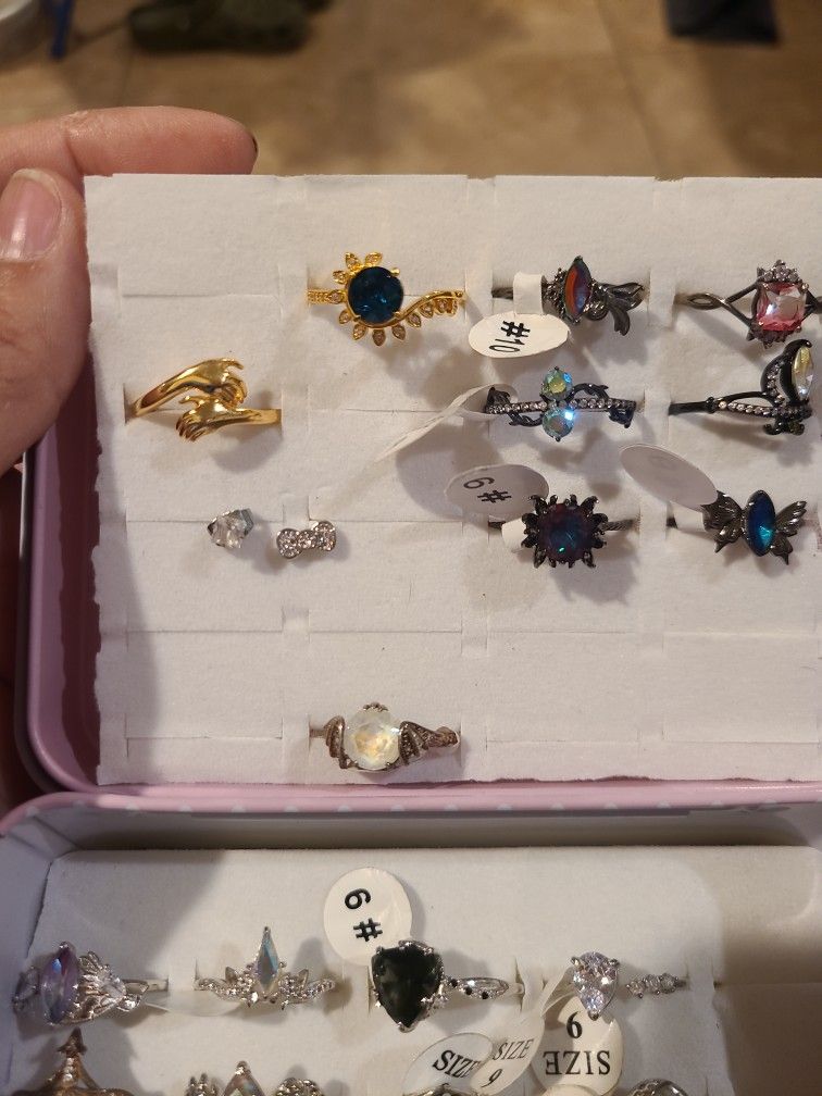 Sterling Silver 925 Rings $25