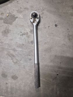 Vtg PROTO 3/4"dr Ratchet Used Straight Handle 5649
