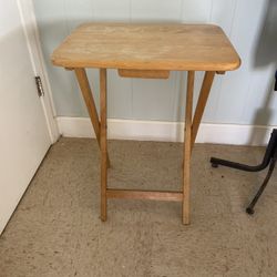 Side Table/ TV dinner stand 