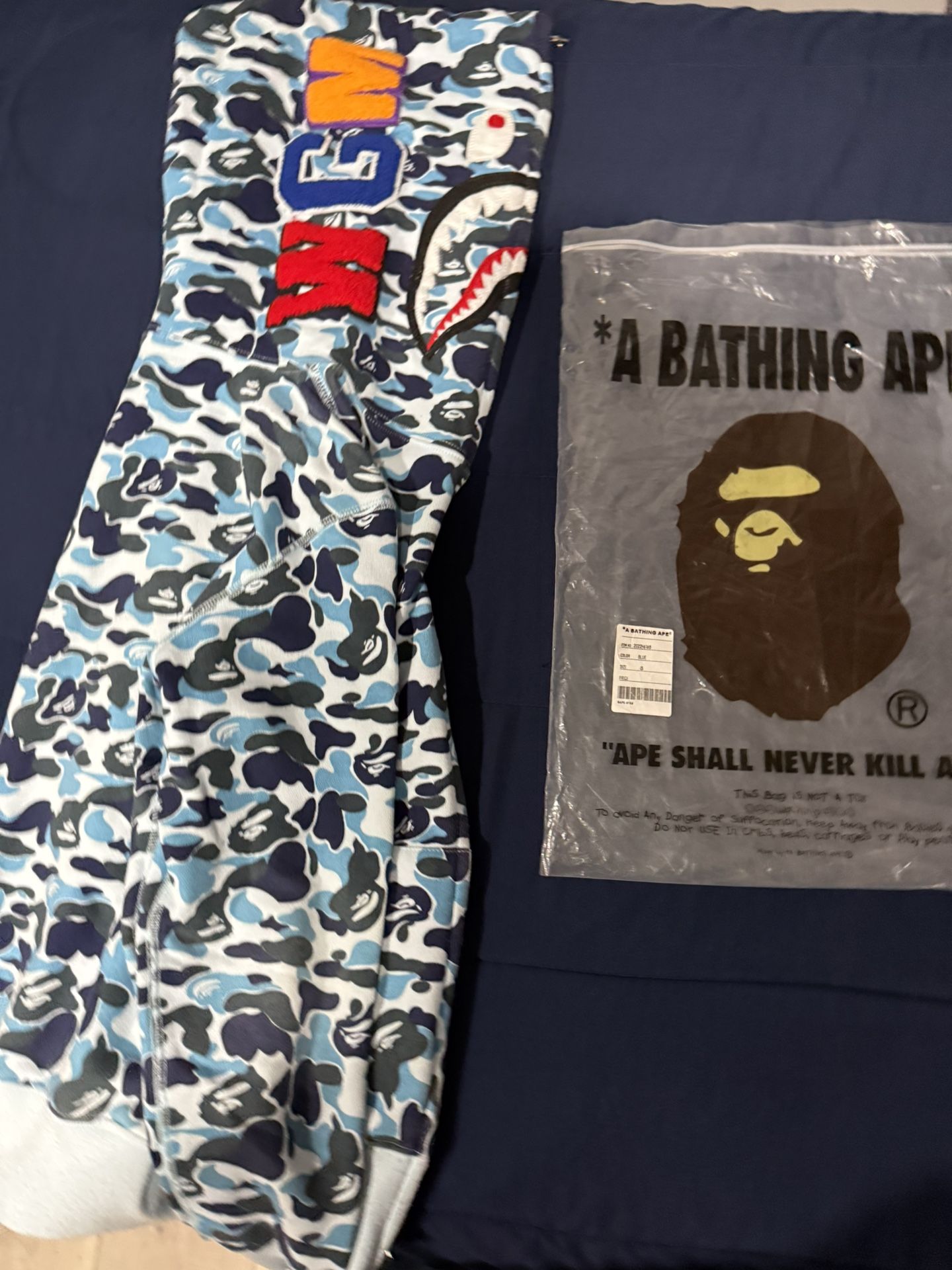 BAPE ABC Camo Shark Full Zip Hoodie