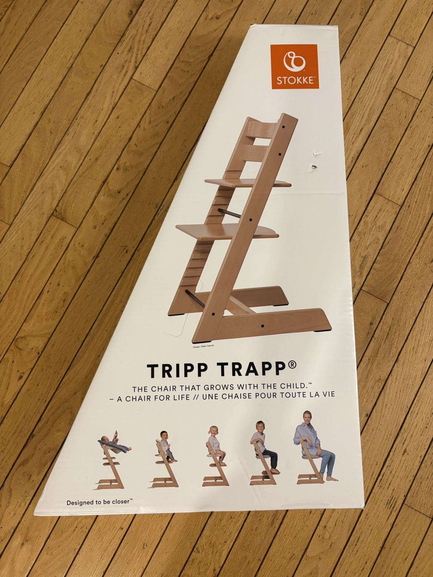 Brand New Stokke Tripp Trapp High Chair Hazy Gray