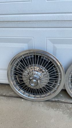 14” wire hubcaps