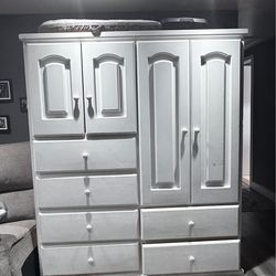 Wood Drawer Wardrobe