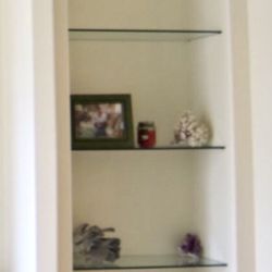 Tempered Glass For Shelves 6 Pieces 16” X 33.5” XThick 3/8” 