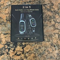 2 In 1 Bark and Dog Shock Collar