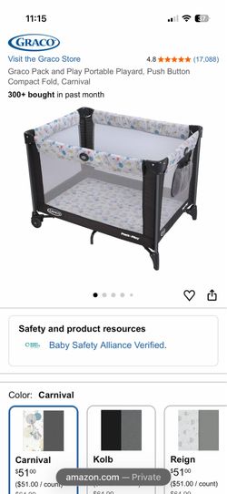 Graco Pack and Play Portable Playard