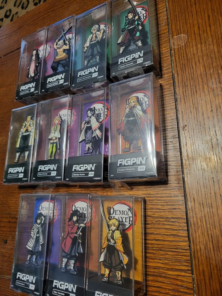 Demon Slayer Figpin Lot 11!