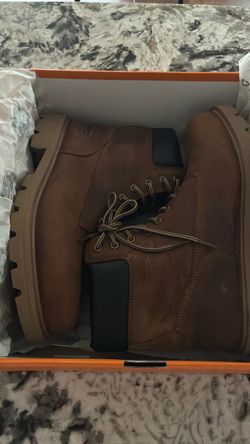 Timberland Brown Lace-Up Boots