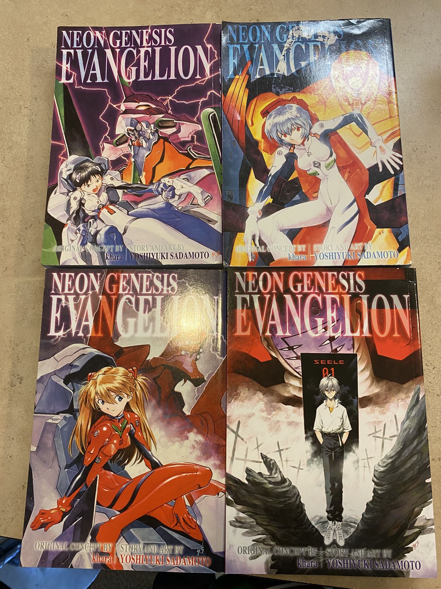 Neon Genesis Evangelion Vol. 1-12 