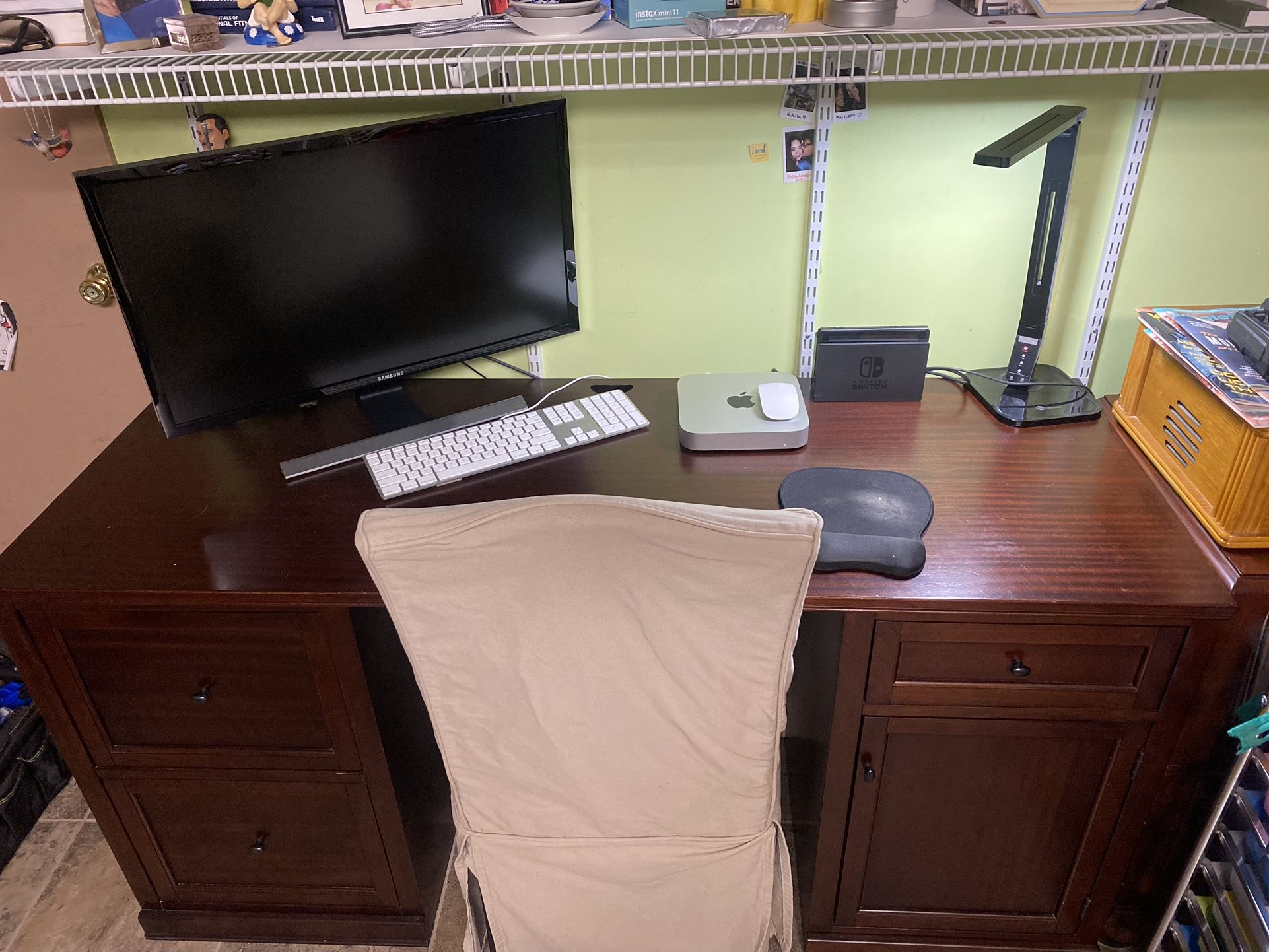 Pottery Barn Logan Desk With Drawers