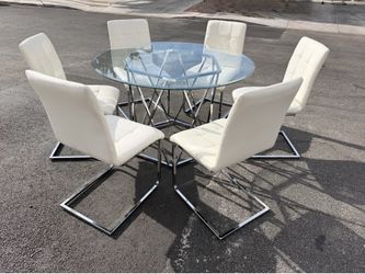 Dinning table 6 chairs (pickup only)