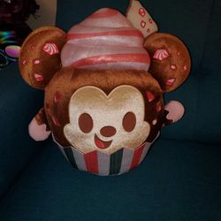 *NWOT* 16" Disney Munchlings Mickey Cupcake Plush