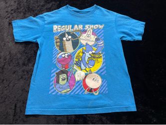 Boy Small Cartoon Network Regular Show Tv Promo Tshirt