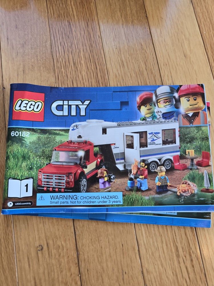 City 60182 Lego 60182 Instructions LEGO 60182 Pickup Caravan LEGO