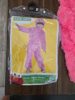 Sesame Street Pink Elmo Toddler Costume Size 2T
