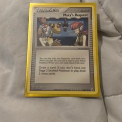Pokemon Mary’s Request