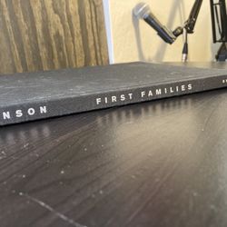 “First Families” By Benson Hardcover Historical USA Book