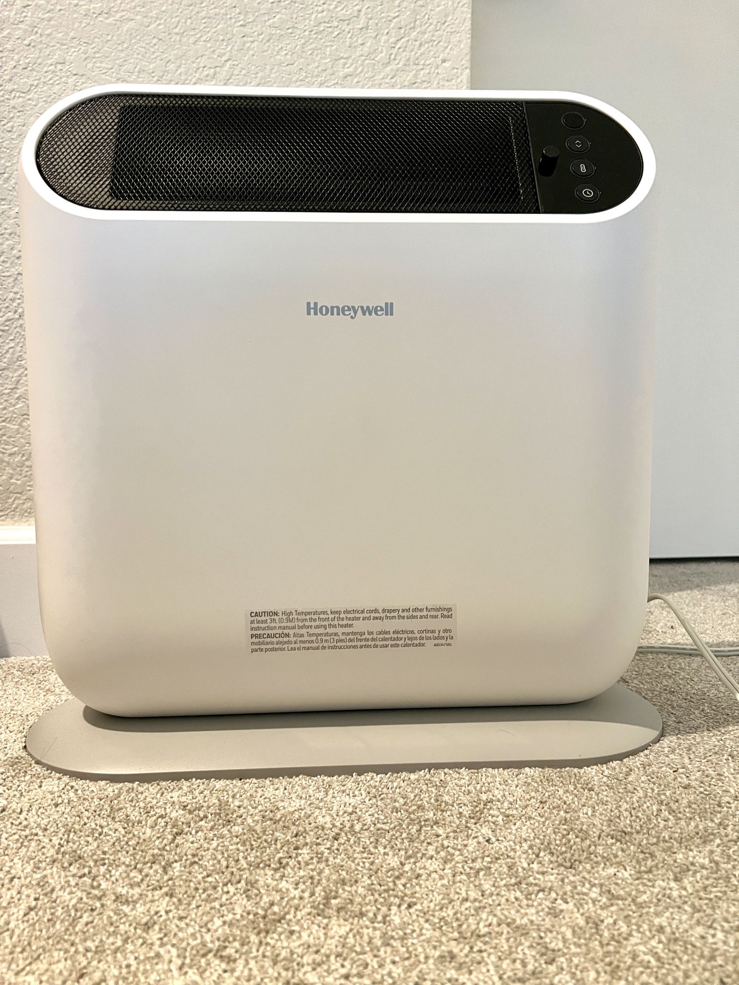 Barely Used Honeywell Space Heater