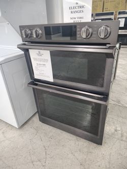 (50% Off Wall Ovens & Electric Ranges ends 7/5/26) $2049.50 Samsung microwave/wall oven