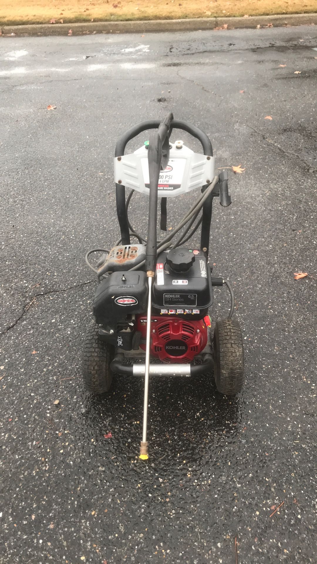 Simpson Kohler Gas Pressure Washer