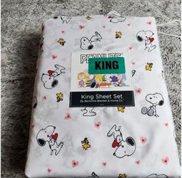 Peanuts King Sheets