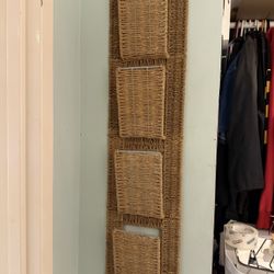 Rattan Magazine Rack 